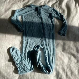 Kyte baby 2 way zip footed pajama